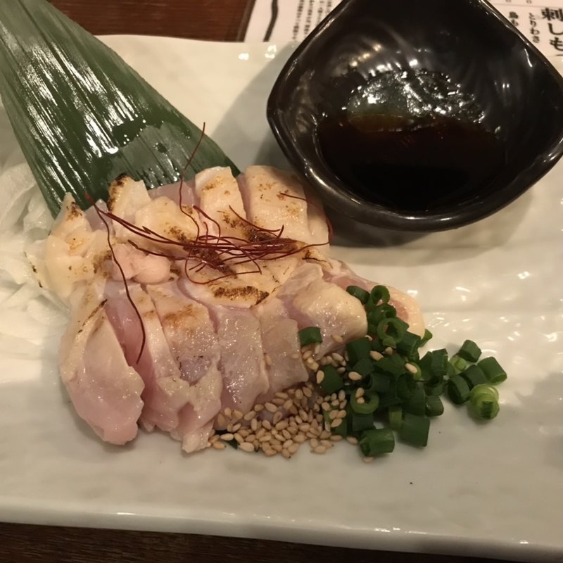 鳥もも刺し(神鶏 荻窪店)