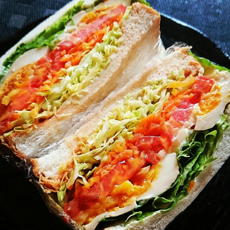 野菜サンド(お家ごはん)