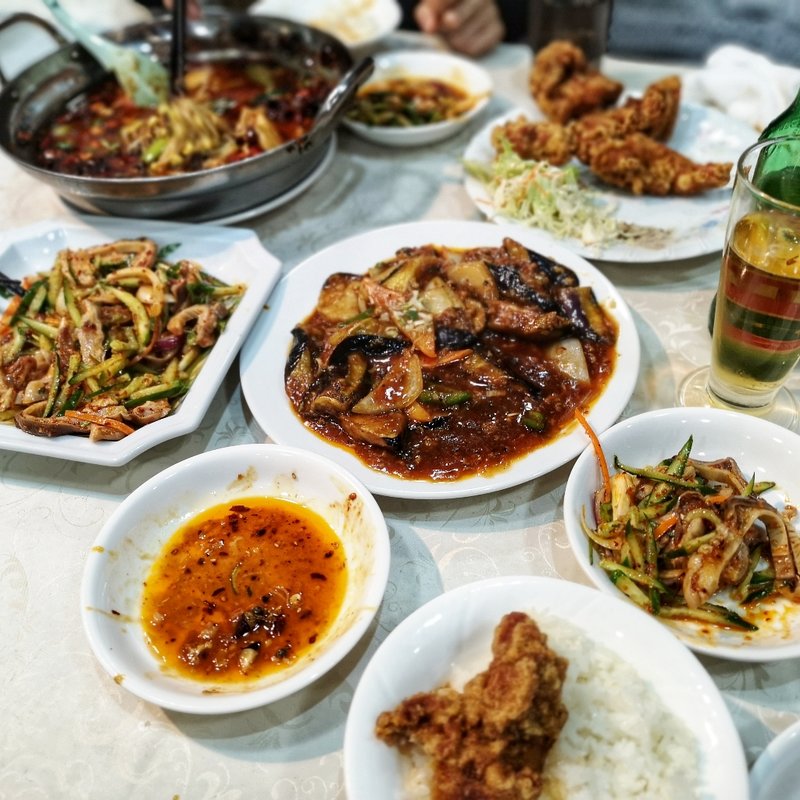 麻婆茄子　他(東京餃子坊)