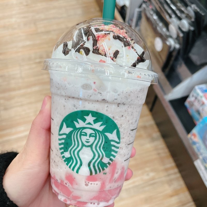 さくらふわりベリーフラペチーノ(スターバックス・コーヒー 松本なぎさライフサイト店 )