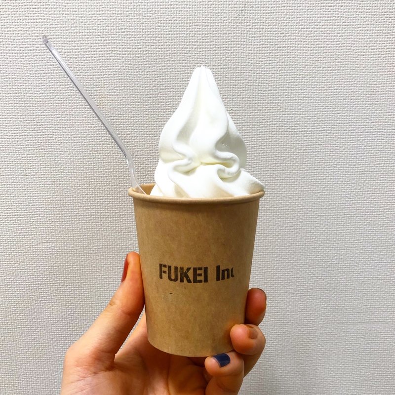 ミルクソフトクリーム(カントリーホーム 風景 )