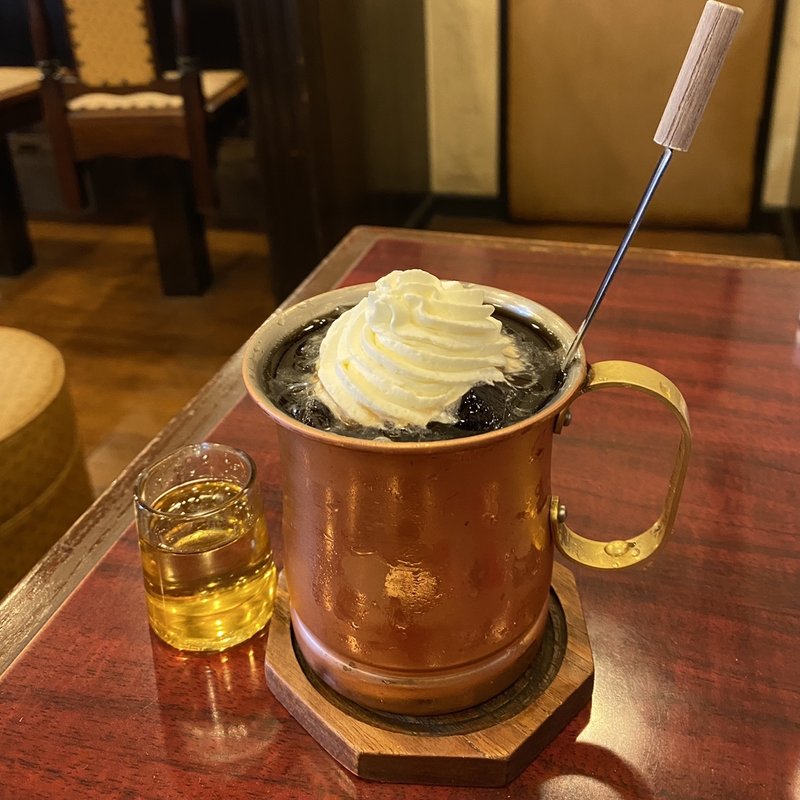 アイスコーヒー(樹根巣 珈琲専科)