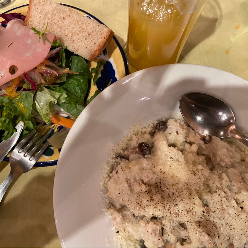 チーズリゾット(Trattoria La Grotta)