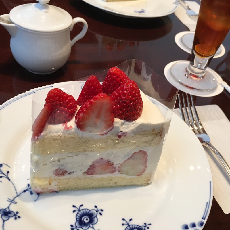 苺のショートケーキ(椿屋カフェ 表参道店 )