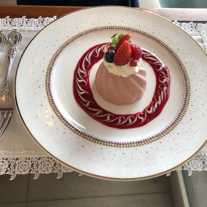 ケーキセット(山の上ホテル コーヒーパーラー ヒルトップ)