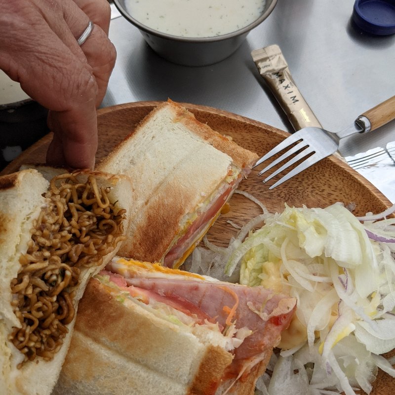 ホットサンド(青空レストラン)