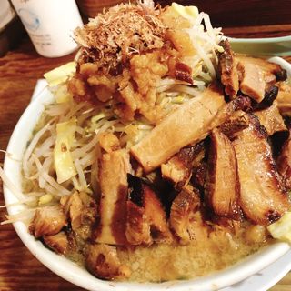 豚入り味噌ラーメン[麺200ｇ](ラーメン・つけ麺笑福 米子店)