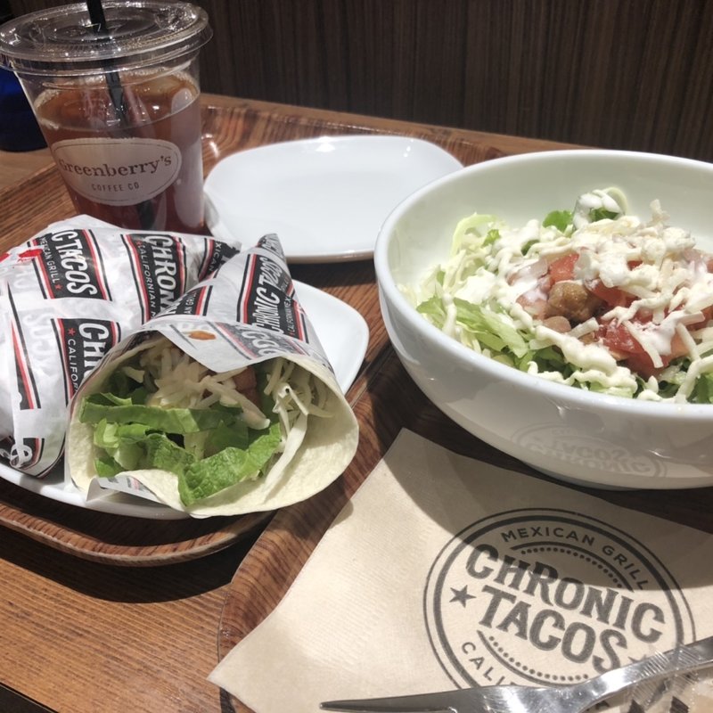 (グリーンベリーズコーヒー＆クロニックタコス三宮駅前店)