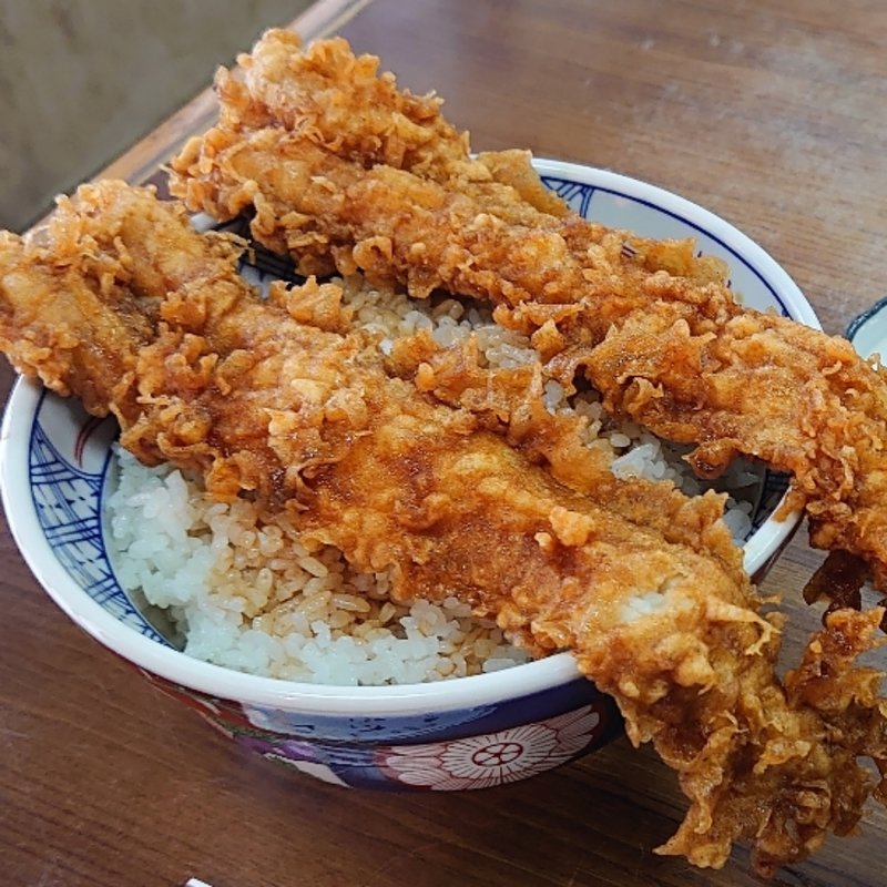 穴子天丼(ほたて )