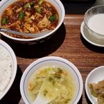 陳麻婆豆腐セット(陳麻婆豆腐 赤坂アークヒルズ店)