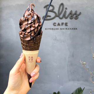 チョコレートソフト(Bliss Cafe ブリスカフェ)