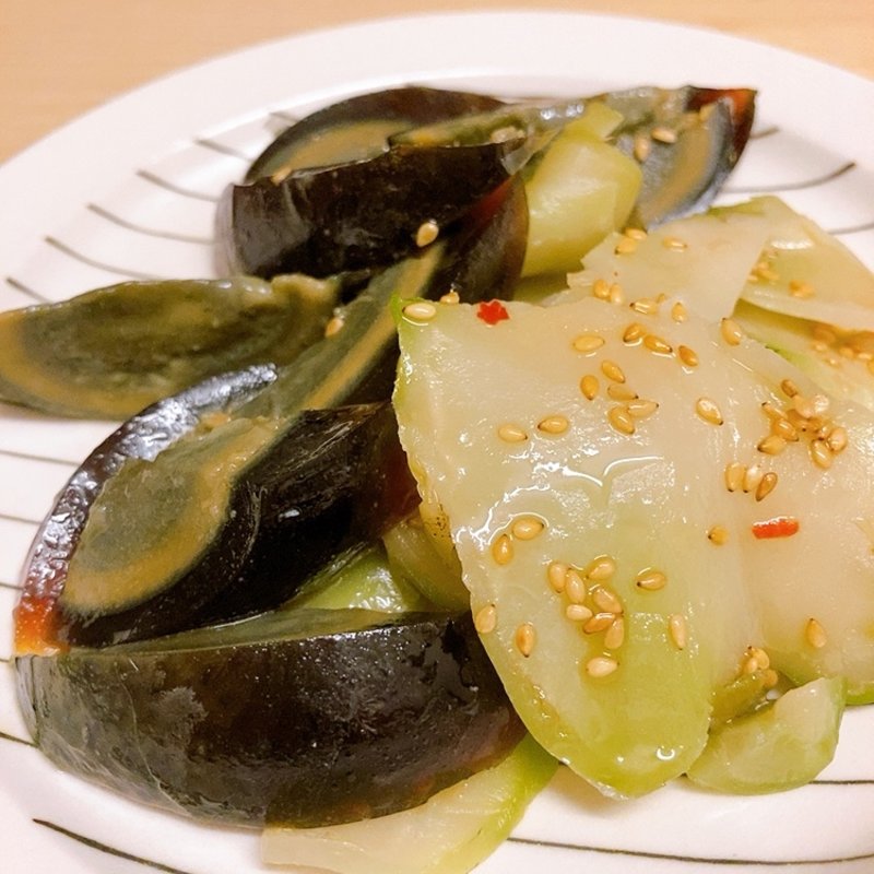 ザーサイとピータン(ちゅうかなやま)