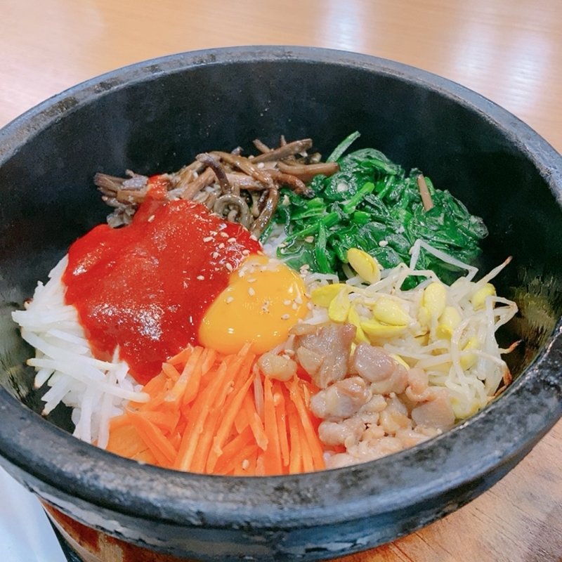 石焼ピビンバ(韓味家 （ハンミガ）)