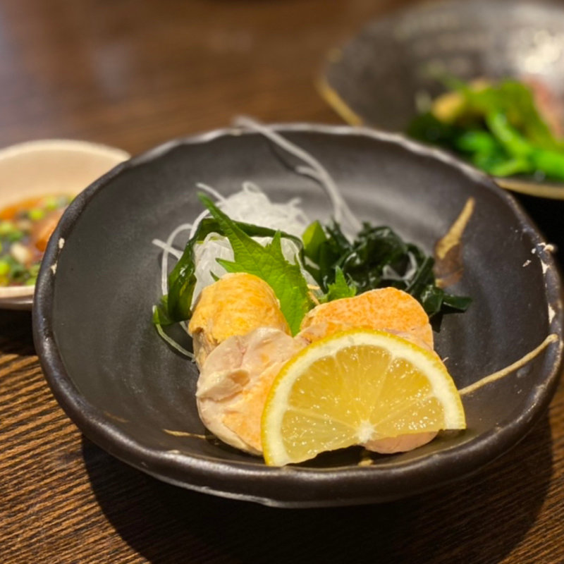 あん肝ポン酢(さかなや 市場食堂)