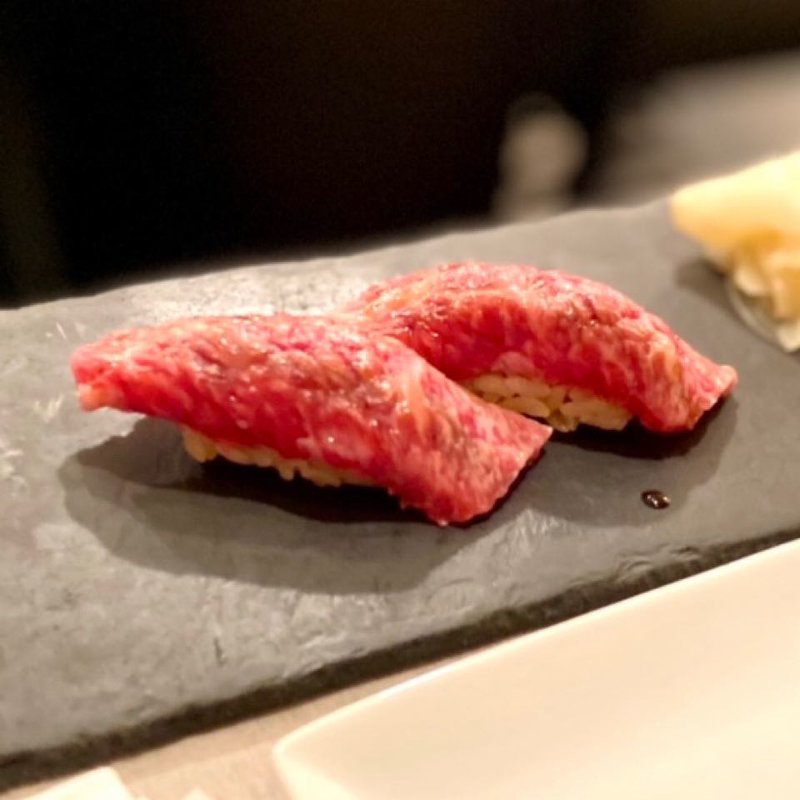 ランチコース 赤身肉の握り(代官山焼肉 kintan)