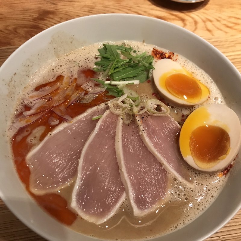 シビカラ鶏白湯(島田製麺食堂 鶏白湯専門店)