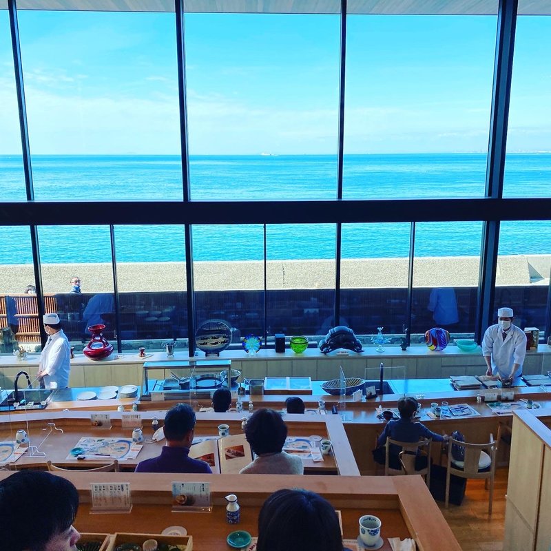 お寿司(青海波)