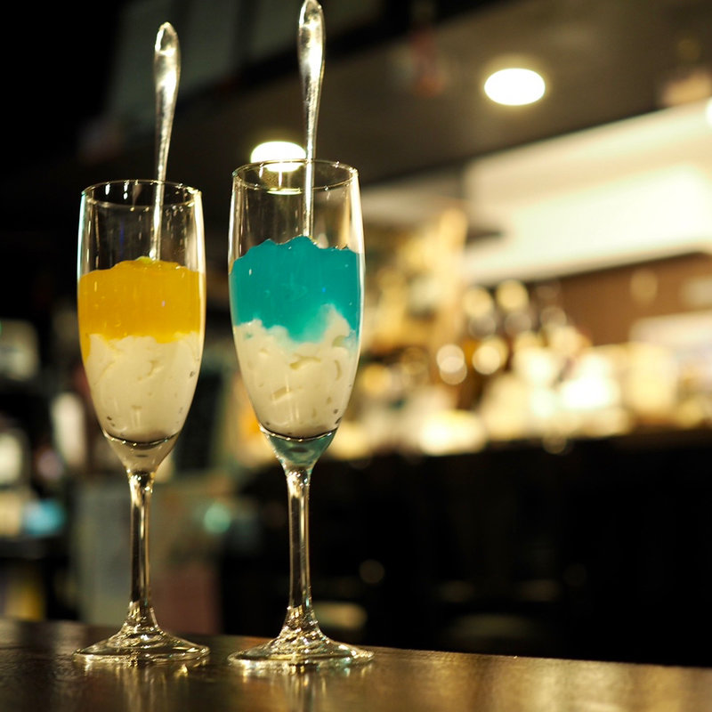 フルーツジュレ杏仁(Cafe & Live space 露依楼囲-Roy Roy-)