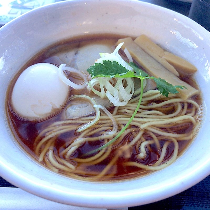 本枯節の中華そば(醤油)＋熟玉(だし廊 GOLD)