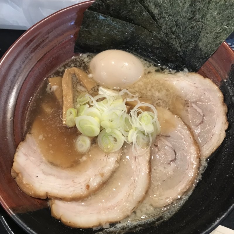 背脂ラーメン＋全部乗せ(麺屋　総信)