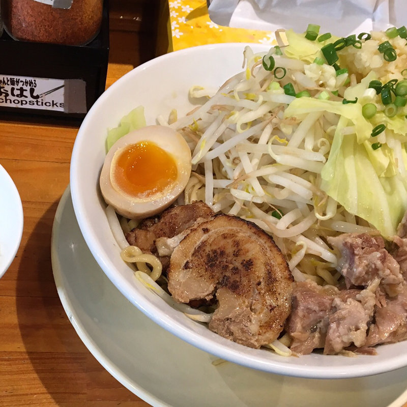 ガッツリまぜそば (限定)(千極煮干 （センゴクニボシ）)