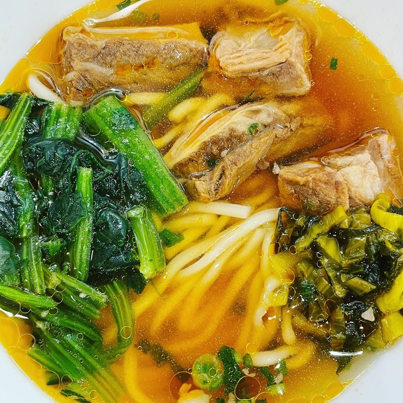 牛肉麺セット(牛肉麺)(台湾甜商店 阪急三番街店)