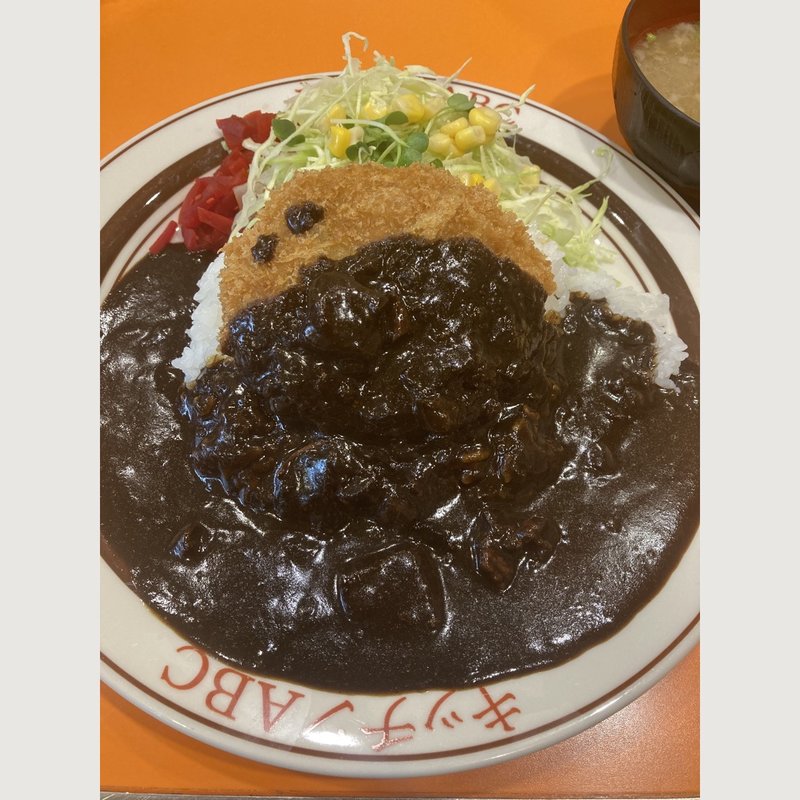 メンチカツカレー(キッチンABC 池袋東口店 （キッチン エービーシー）)
