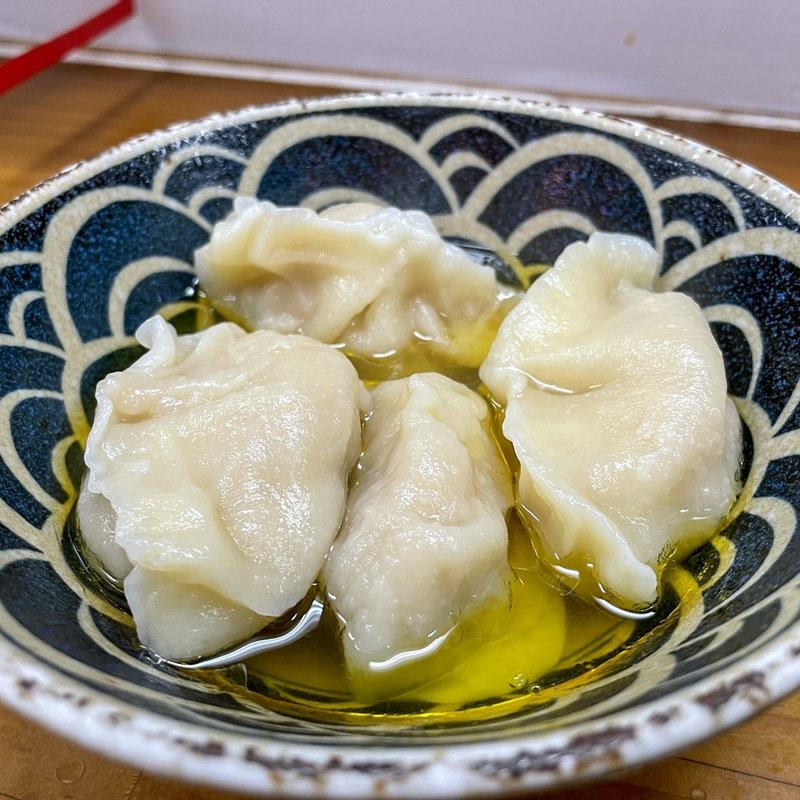 茹で餃子(ラーメン専科 竹末食堂)