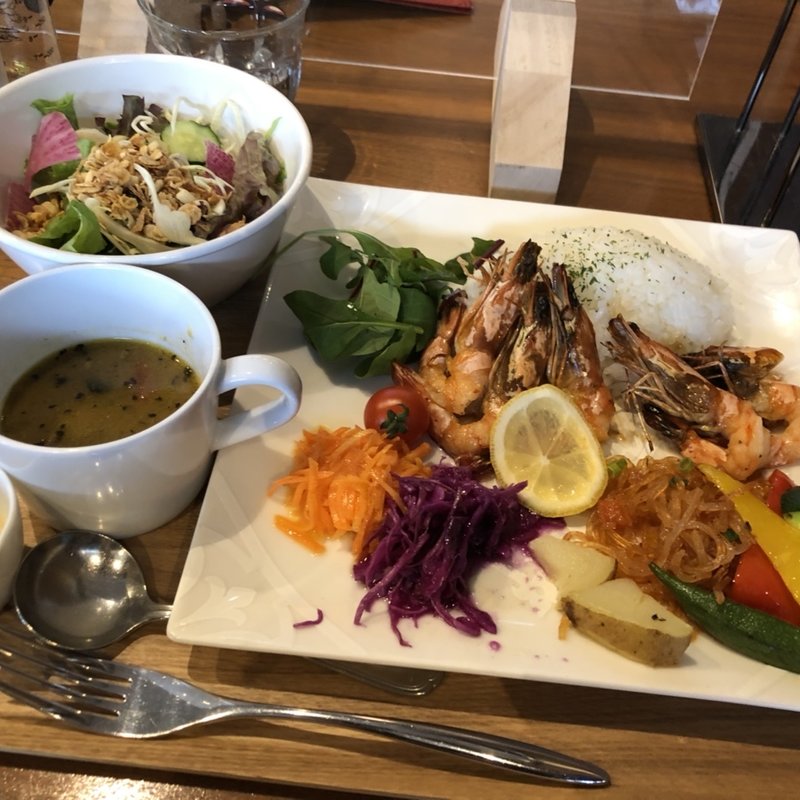 サラダ&スープ(TEA HOUSE laCASA 安城店 （ティーハウスラカーサ）)