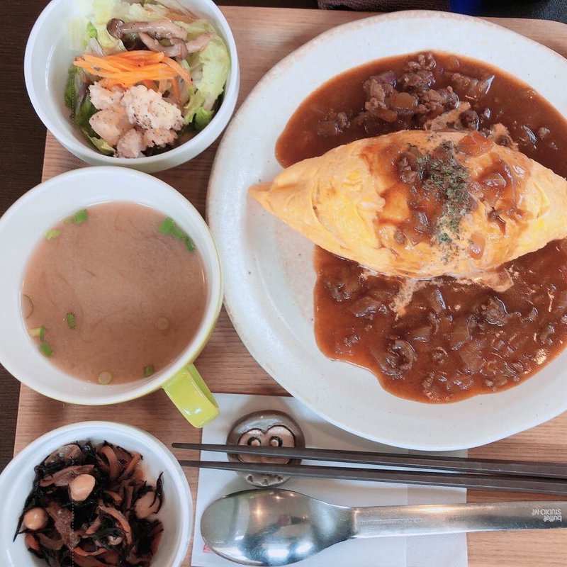 オムライス(ブンかふぇ )