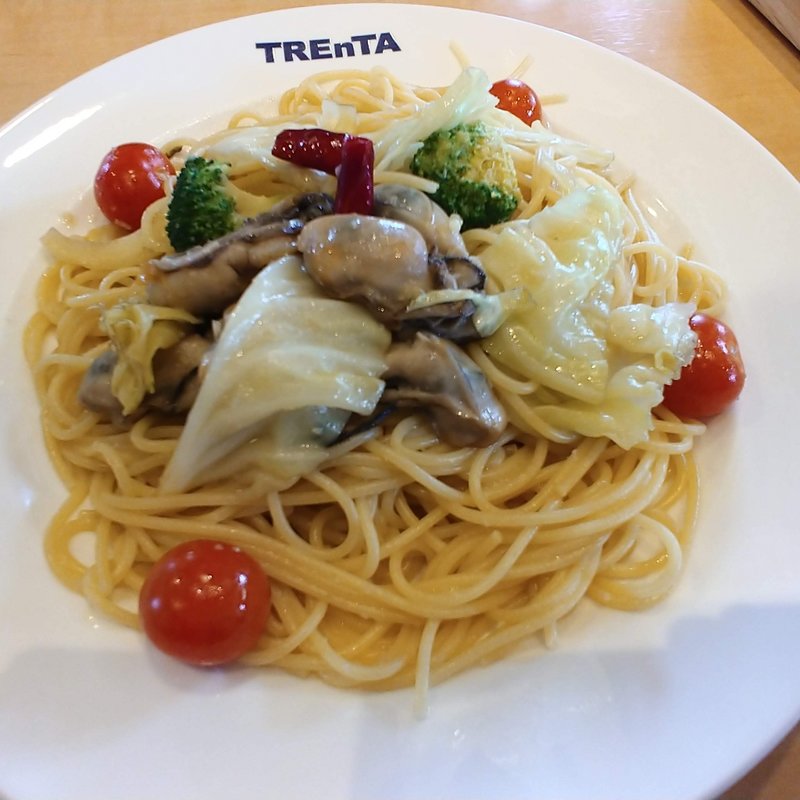 広島牡蠣のペペロンチーノ(トレンタ 本宮店 （TREnTA）)