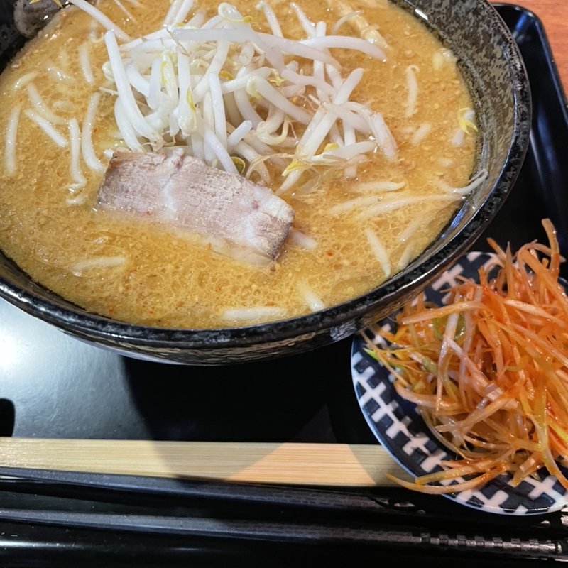 辛ネギ味噌ラーメン大(もちもちの木 川越店)