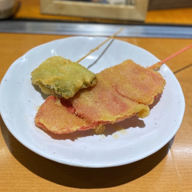 紅しょうが、アスパラ(千)