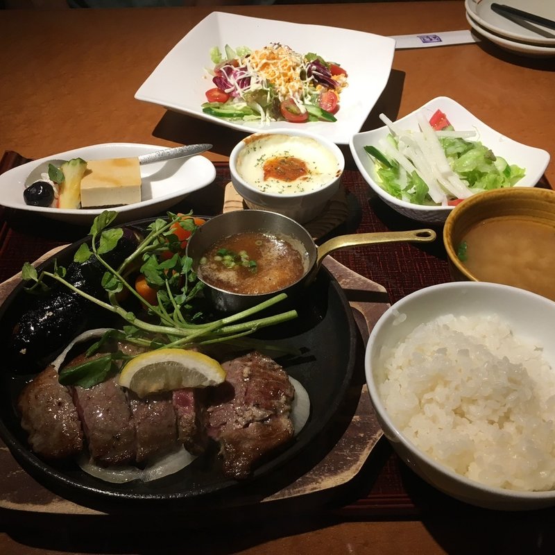 ステーキランチ(茶屋草木万理野 大田原店 )