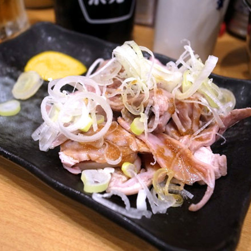 豚ミックスホルモン刺し(ほていちゃん 池袋東口店)