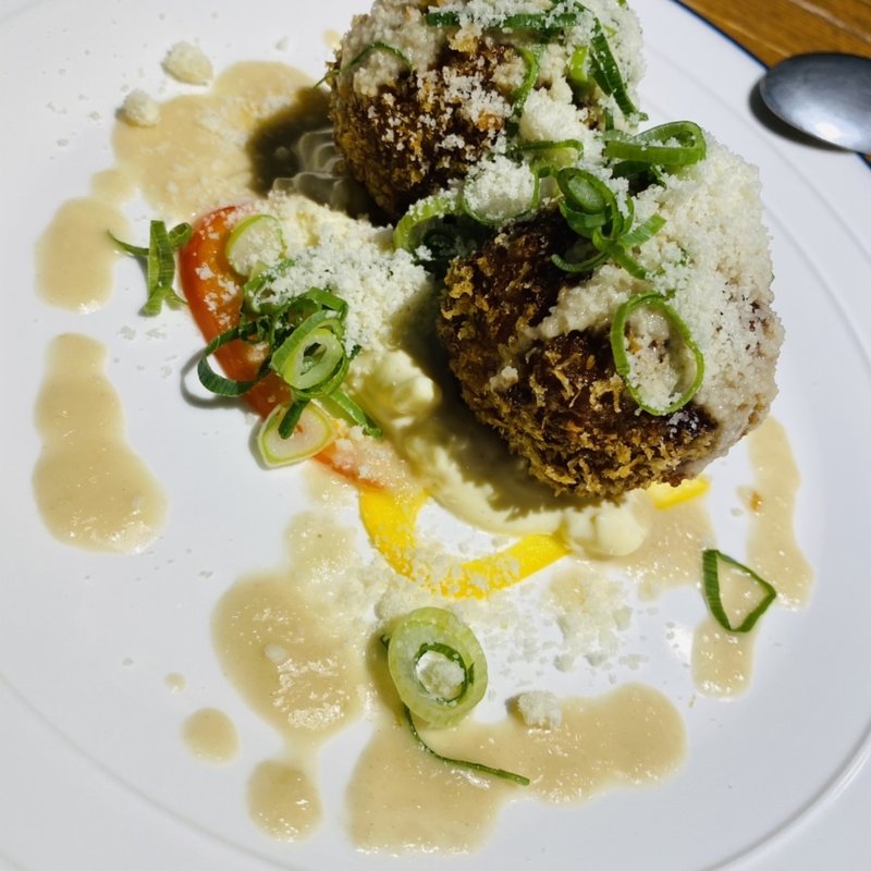 納豆コロッケ(博多フードパーク納豆家粘ランド)