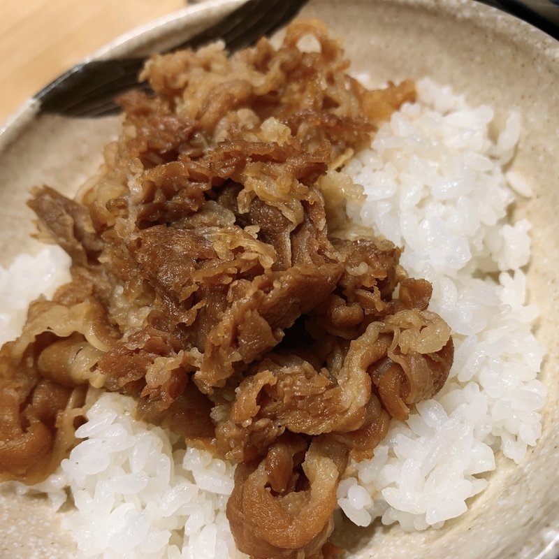 肉めしセット、ごぼう天(ウエスト 鎌ヶ谷店)