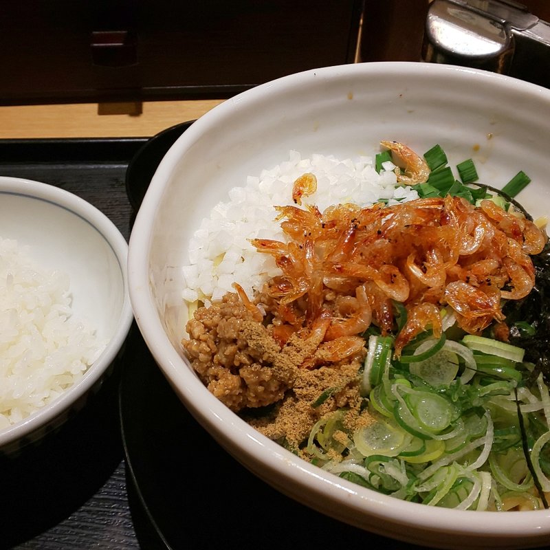 海老XO醤香る桜海老のまぜそば(一刻魁堂 清須店)
