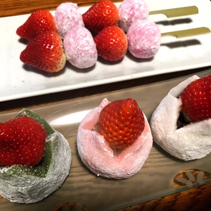 いちご大福(ぽたぽたいちご)