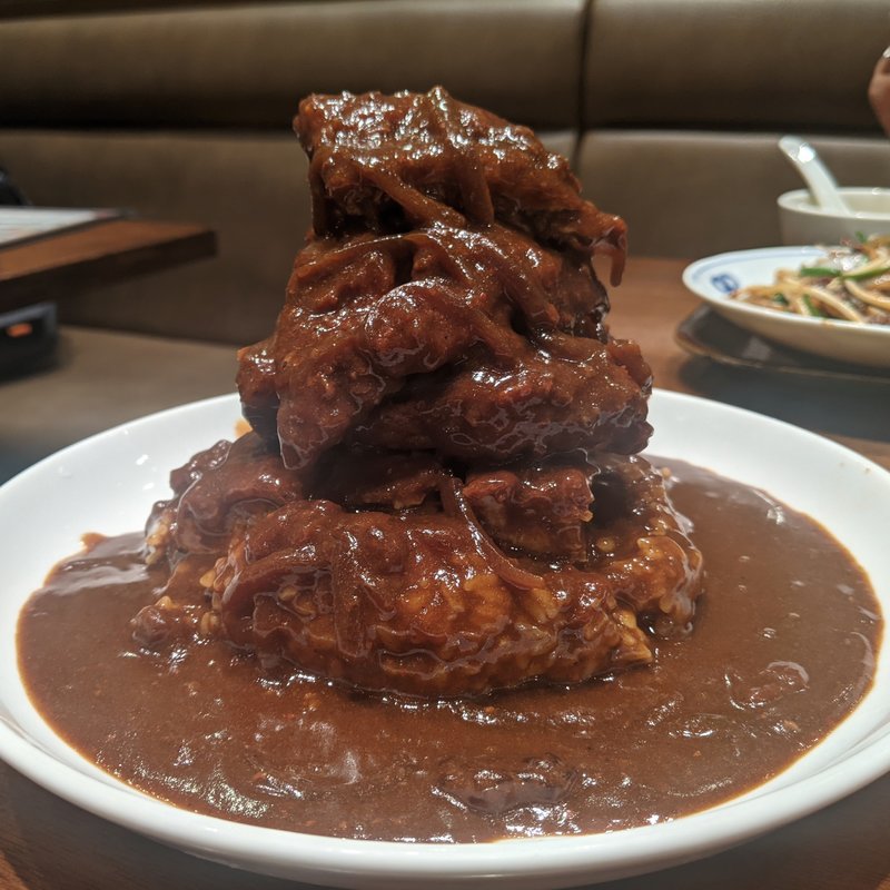 マウンテンチキンカツカリー(富士力食堂　トレッサ横浜店)