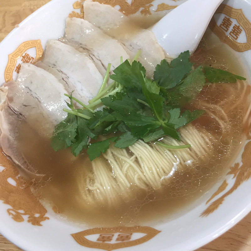 清湯豚骨ラーメン(虎龍馬 （トラタツマ）)