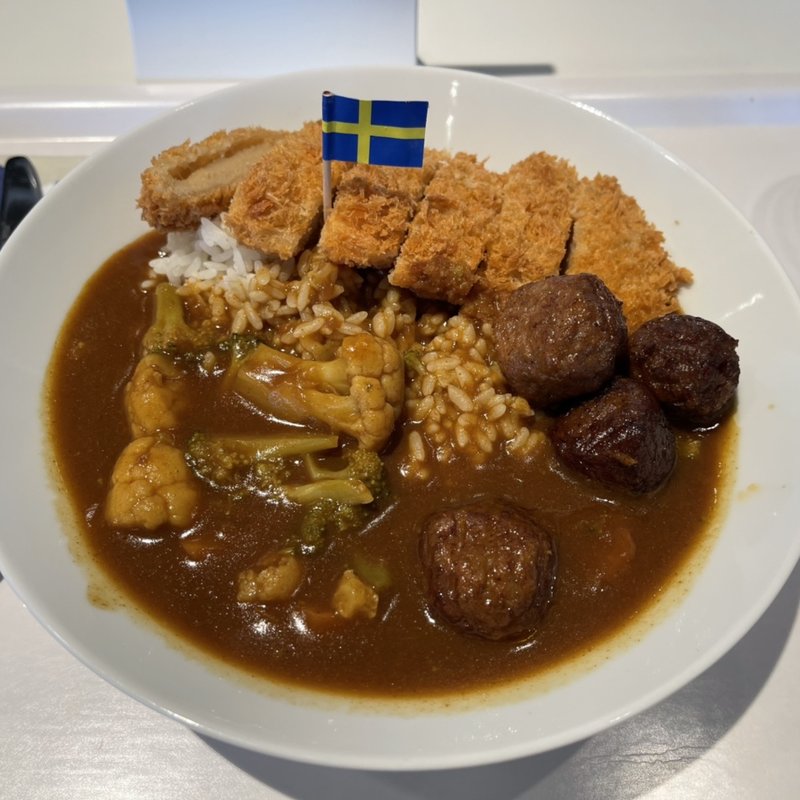 カツカレー(IKEAレストラン 新三郷店)
