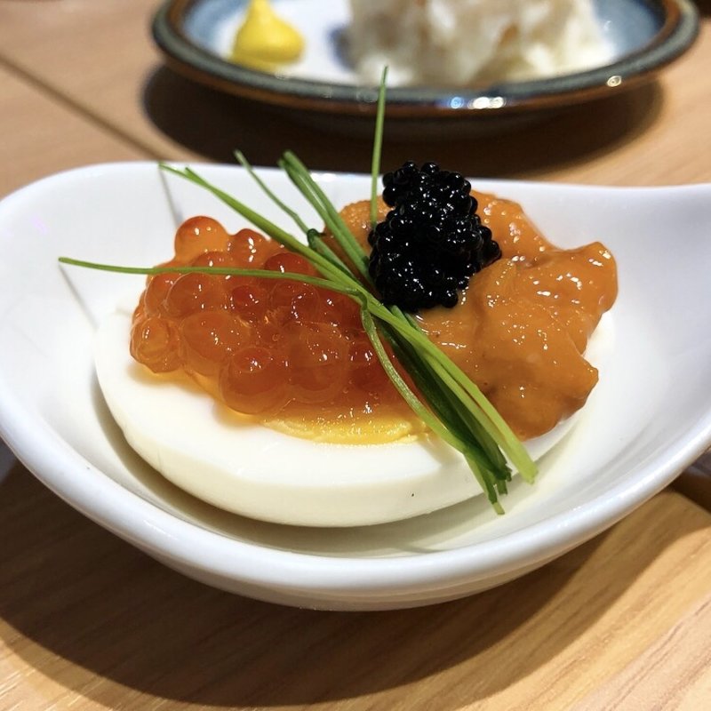 うにたま(寿司酒場フクハウチ)