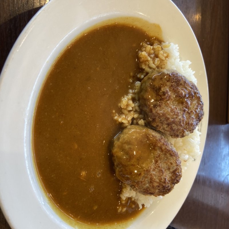 ハンバーグカレー(カレーハウス ＣｏＣｏ壱番屋 府中四谷店 （カレーハウス ココイチバンヤ）)