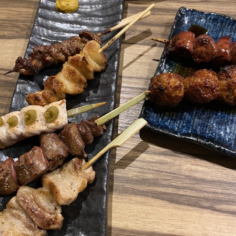 焼鳥盛合わせ(酒と肴のたか木)