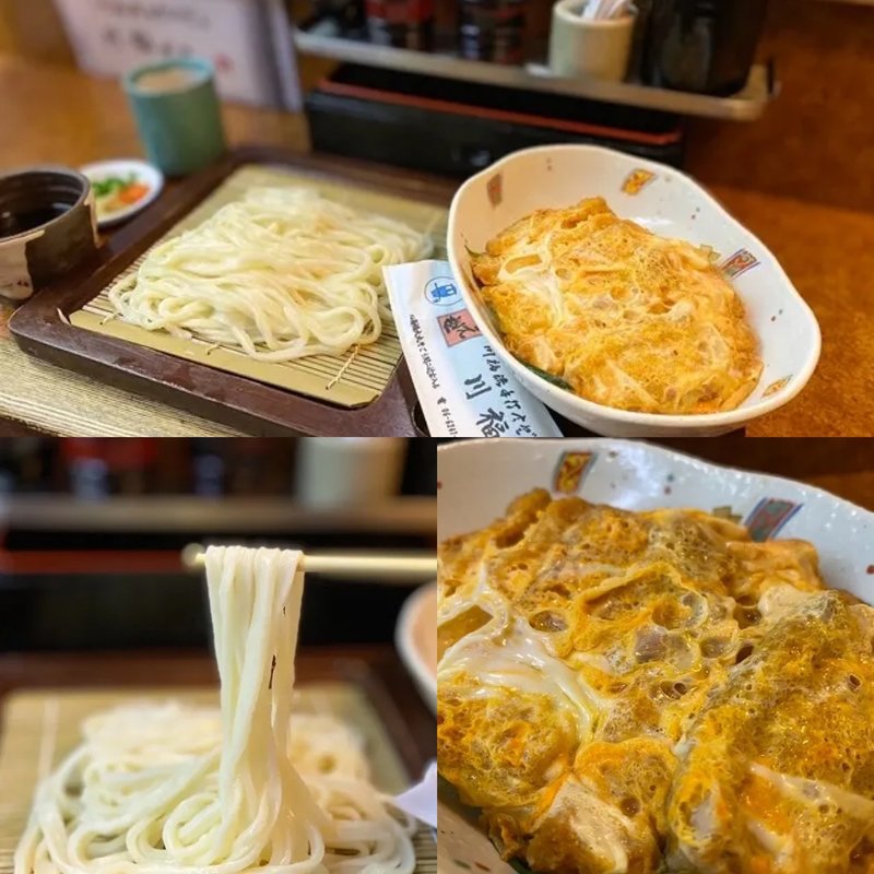 かつどん(ざるうどん&かつどん)(川福流手打うどん 川福 本店)