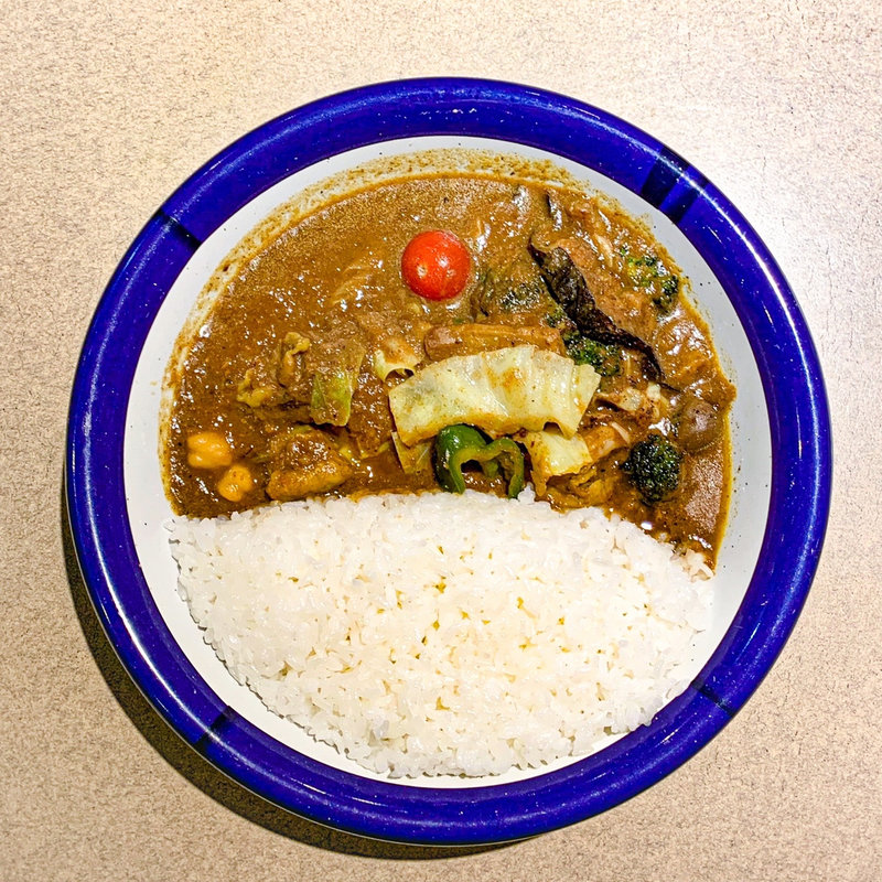 ミックス ビーフ+野菜(カリーライス専門店エチオピア 本店)