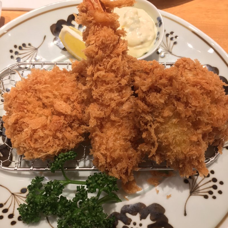 牡蠣盛合わ膳(恵亭 玉川高島屋S・C二子玉川店)