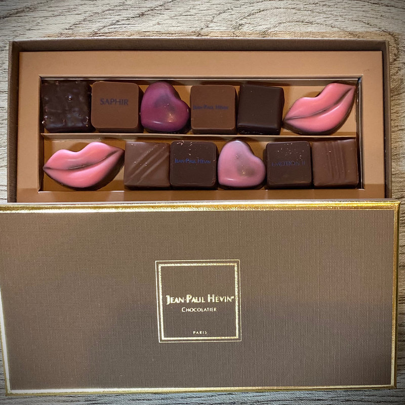 JEAN PAUL HEVIN / ボンボン ショコラ 12個 ディスコ(サロン・ドゥ・ショコラ東京2021)