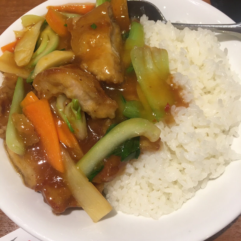 豚バラ肉かけご飯(梅蘭 二子玉川ライズSC店)